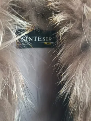 Chaleco Piel Conejo Mujer Talla Única