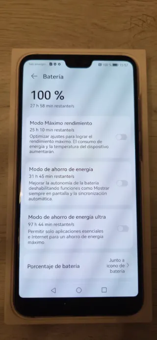 Teléfono Móvil Huawei Azul Twilight