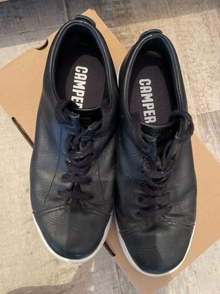 Zapatillas Camper Piel Negra Talla 37