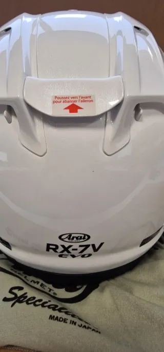 Casco Arai RX-7V Evo Blanco XXXL