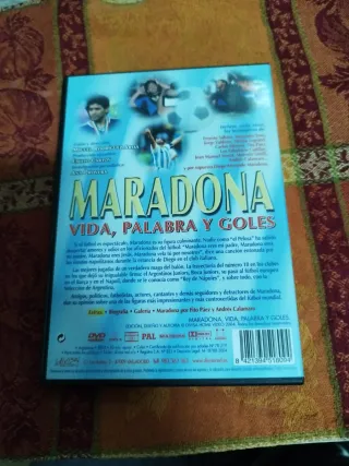 DVD Maradona: Vida, Palabra y Goles