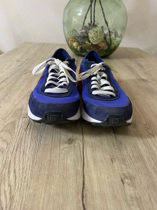 Nike Waffle One Azul y Naranja