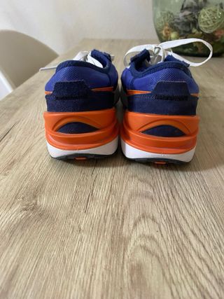 Nike Waffle One Azul y Naranja