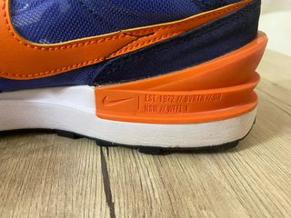 Nike Waffle One Azul y Naranja