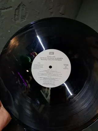 Vinilo George Michael & Queen Five Live