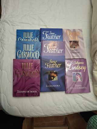 Colección novela romántica autores diversos. 8