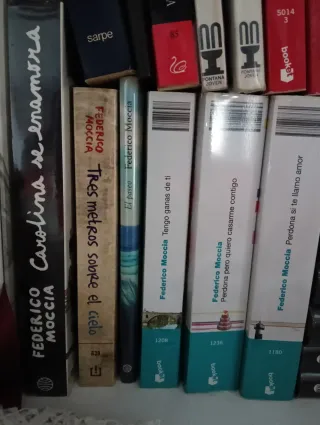 Lote libros de Federico moccia