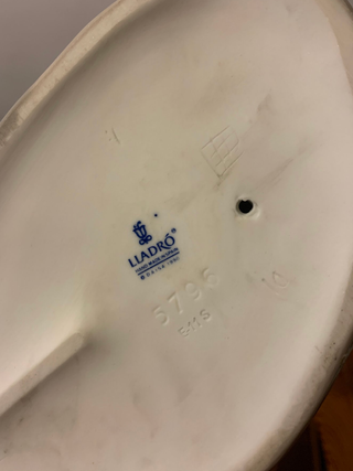 Figura Lladró Virgen María y Niño Jesús