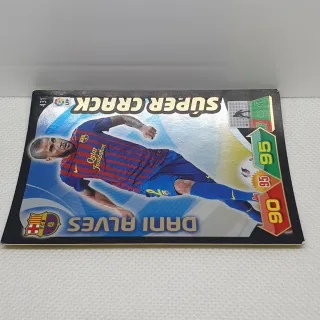 ⚽️ CROMO DE FUTBOL DANI ALVES SUPERCRACK ADRENALYN