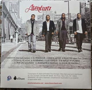 Vinilo Aventura Greatest Hits Rojo