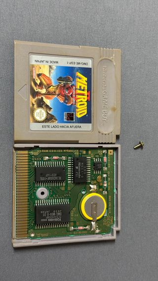 Metroid II Return of Samus ORIGINAL PAL ESP