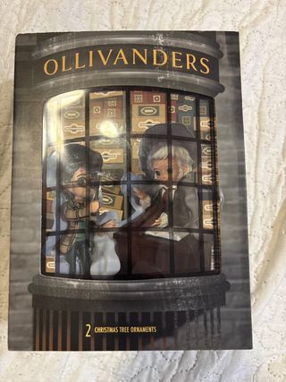 Ollivanders 2 adornos árbol Navidad