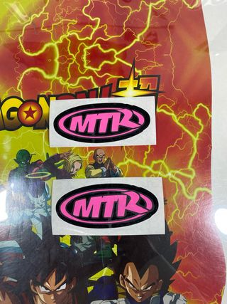 Pegatinas MTR Negro y Rosa