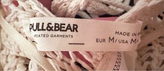 Vestido ganchillo crudo Pull&Bear