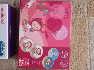 Lote 4 juegos infantiles +2 años