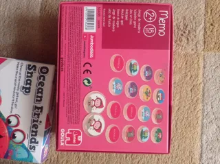 Lote 4 juegos infantiles +2 años