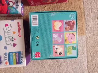 Lote 4 juegos infantiles +2 años