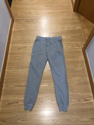 Pantalones de chándal grises talla M