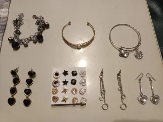 Set gioielli donna oro e argento