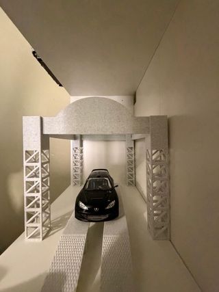 Escenario Diorama Rally 1/24