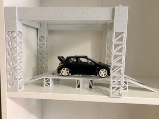 Escenario Diorama Rally 1/24