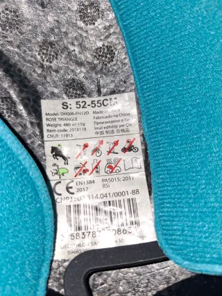 Casco Hípica Niña/o Fouganza, T. S 52-55 cm.