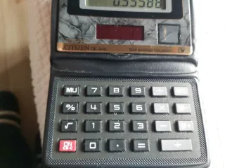 Calcolatrice Citizen DE-440 Dual Powered