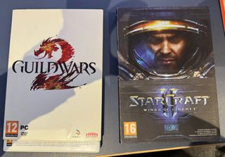 Starcraft 2 y Guild Wars PC
