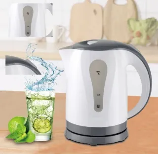 Bollitore Elettrico Bianco e Grigio