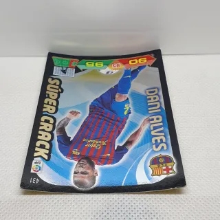 ⚽️ CROMO DE FUTBOL DANI ALVES SUPER CRACK 2011-12
