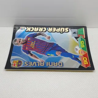 ⚽️ CROMO DE FUTBOL DANI ALVES SUPER CRACK 2011-12