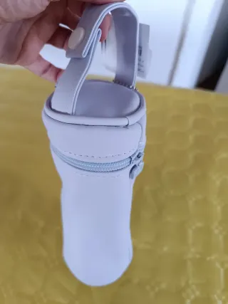 Porta biberón  celeste