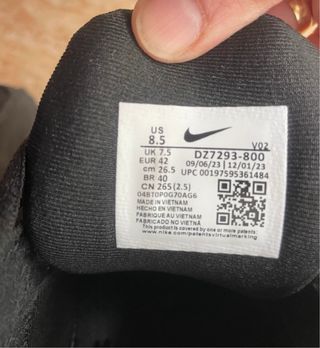 Zapatillas Nike Negras Talla 42