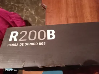 Barra de Sonido R200B RGB Bluetooth 5.0