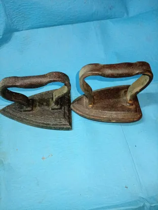 Planchas de carbón macizas antiguas