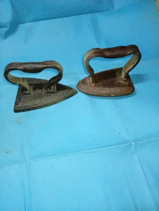 Planchas de carbón macizas antiguas