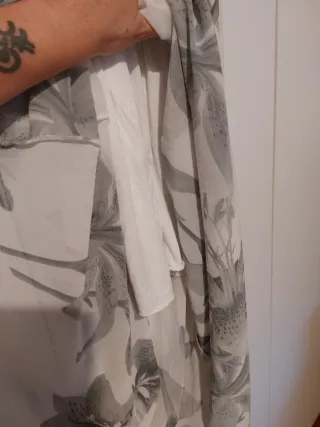 Vestito lungo donna fantasia floreale