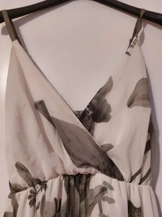 Vestito lungo donna fantasia floreale