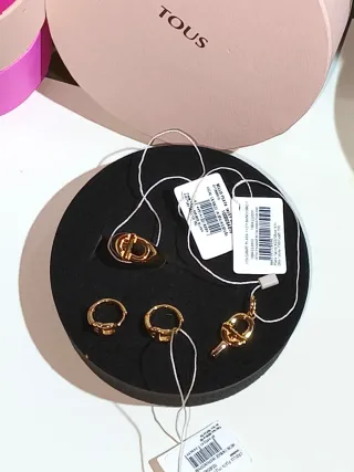 Conjunto Tous manifiesto.Anillo, Pendientes y Colg