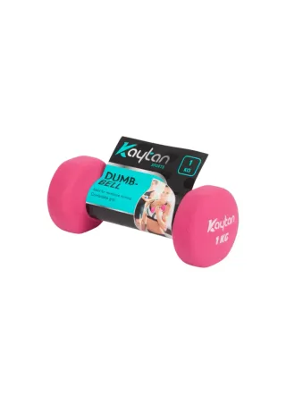 Juego 2 mancuernas fitness 1kg (2kg total) NUEVAS