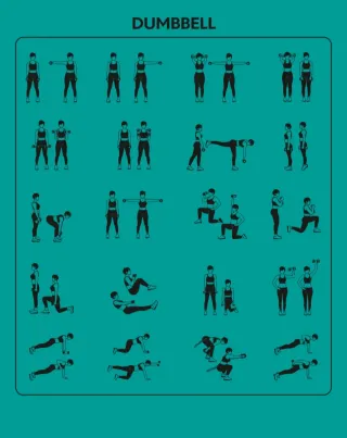 Juego 2 mancuernas fitness 1kg (2kg total) NUEVAS