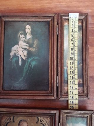 Trípticos imágenes religiosas