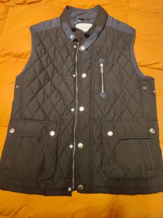 Chaleco acolchado azul marino