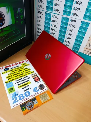 Portátil HP i5 8250u 12GB RAM 250GB SSD