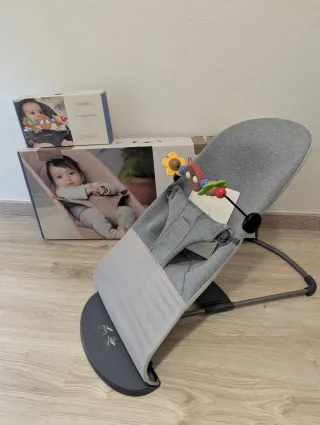Hamaca Bebé BabyBjörn Gris