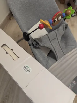 Hamaca Bebé BabyBjörn Gris