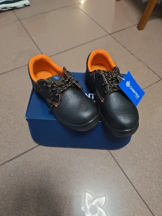 Zapatos de seguridad negros talla 38