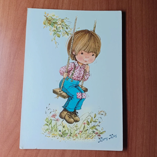 9 Postales Mary May, Ilustraciones Infantiles