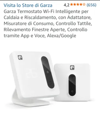 Termostato WiFi Intelligente Bianco