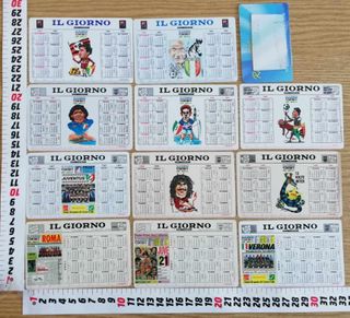 Calendario 1982 Juventus Club Parabiago - calendar